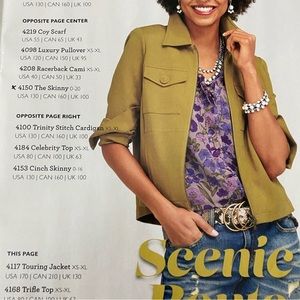 Beautiful Cabi 4117 touring jacket size small.